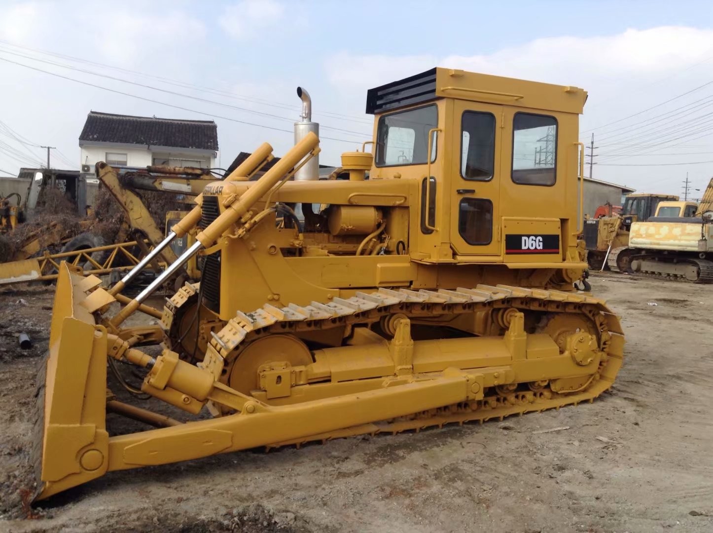 Original Japan Used CAT D6G bulldozer with winch/Used CAT d6G Bulldozer Hot sale