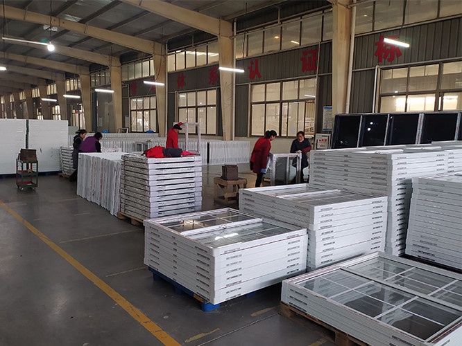 WEIKA Wholesale Modern Design Waterproof Vinyl UPVC French Casement Door