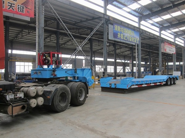 Transport Dolly Trailer for 100-250 Tons Steel Tubes Overall Dimension 7030*550*630
