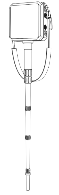 1km Range Signal Jammer For Drones , Shield Shaped Design UAV Jammer