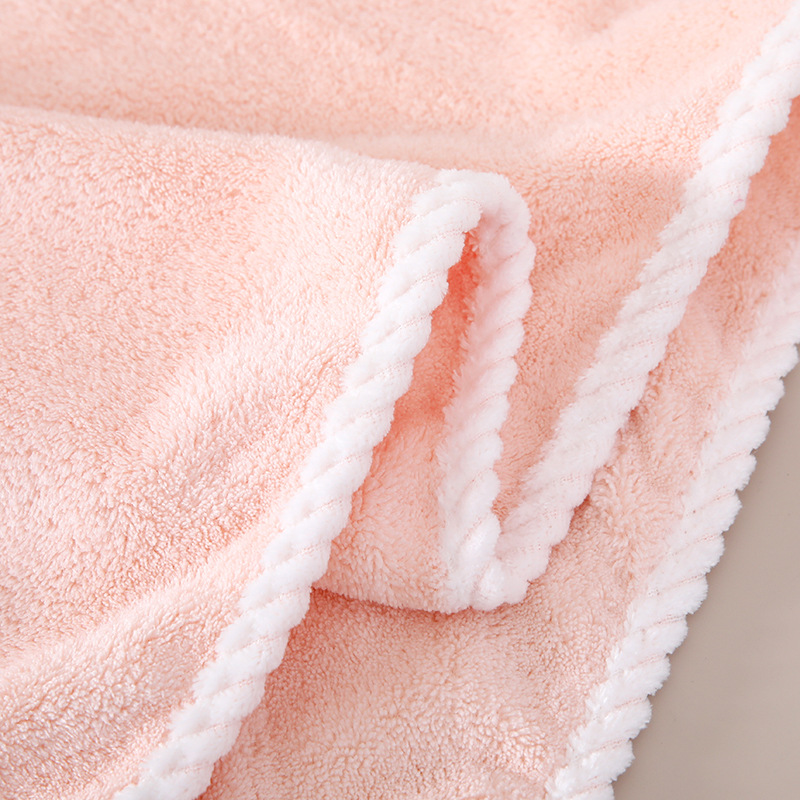 Home Melody Baby Bath Towel Set Coral Velvet Non-shedding Absorbent Gift Wedding Souvenir