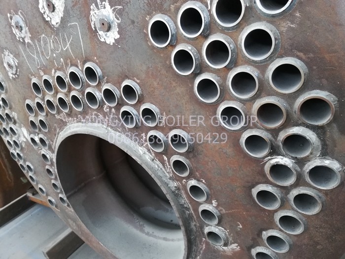 PLC Control Industrial Gas Fired Steam Boilers , Natural Gas Boiler For Palm Oil Mill