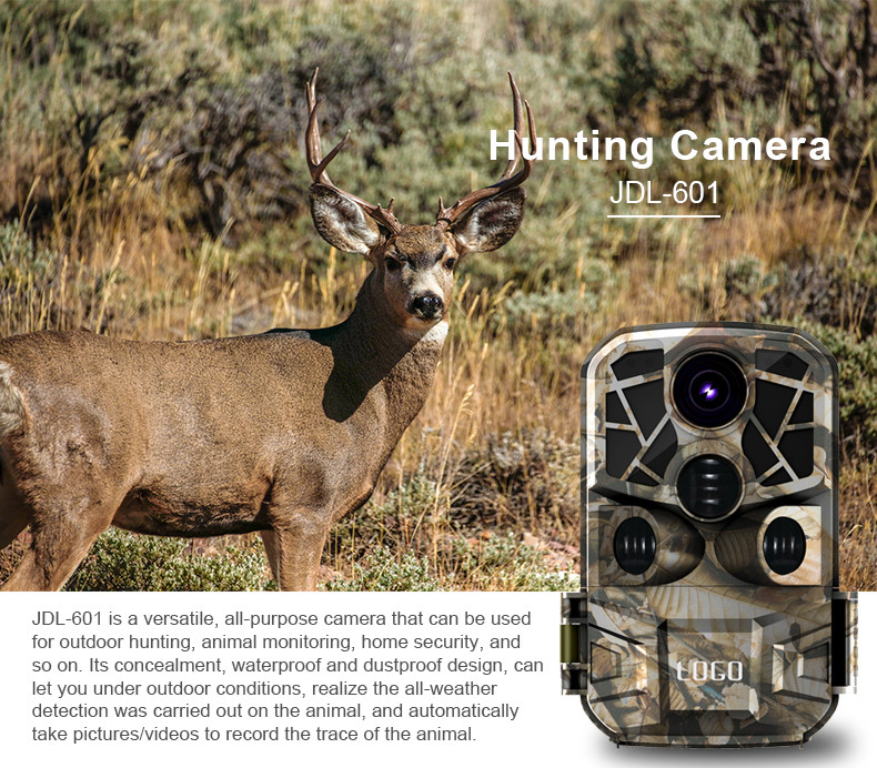 30mp 100ft Night Vision Hunting Camera Motion Sensor Wildlife 0.3S Trigger Speed
