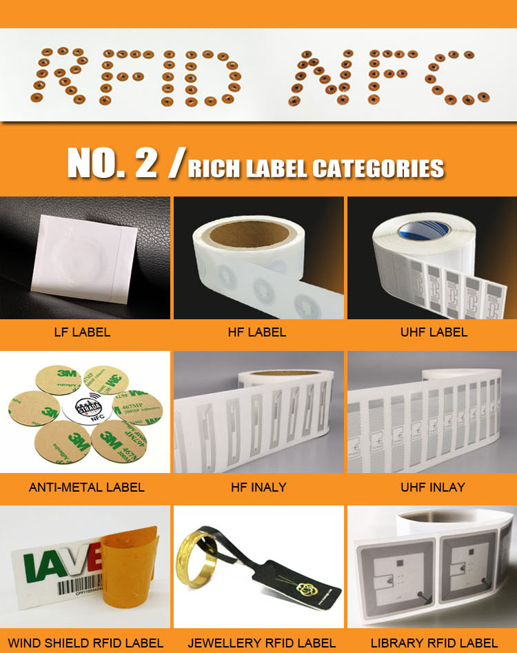 Anti Theft RFID jewellery tags , UHF jewelry label Waterproof
