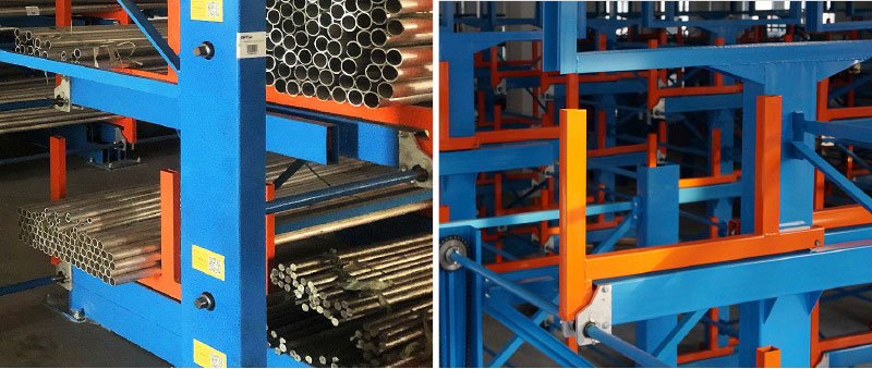 Manual Telescopic Cantilever Rack