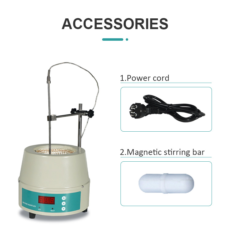 Laboratory Heating Equipments 250ml Electric Heating Mantle with Magnetic Stirrer