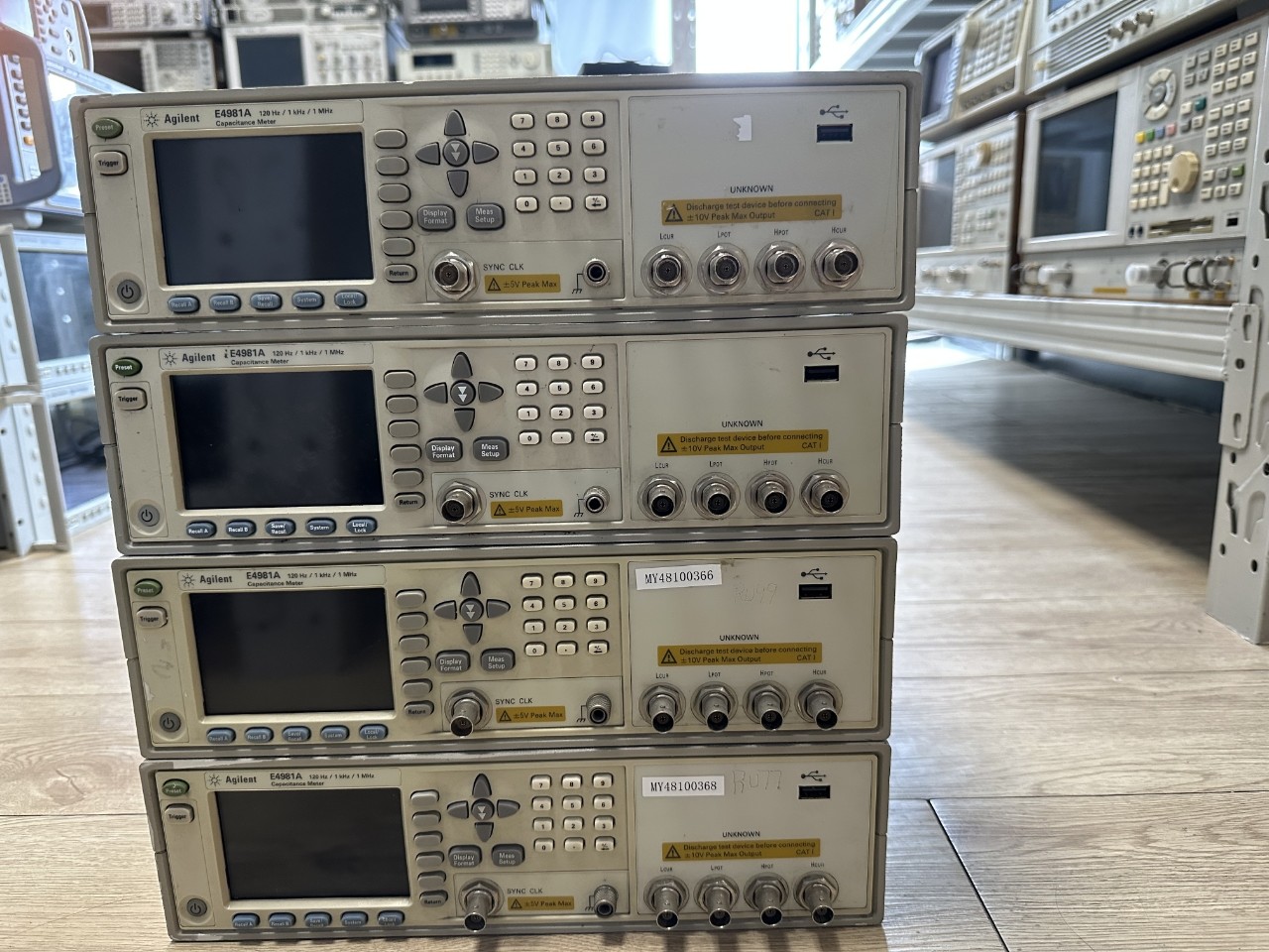 Tested In Full Working Condutions Keysight Agilent E4981A Capacitance Meter Precision LCR Meter
