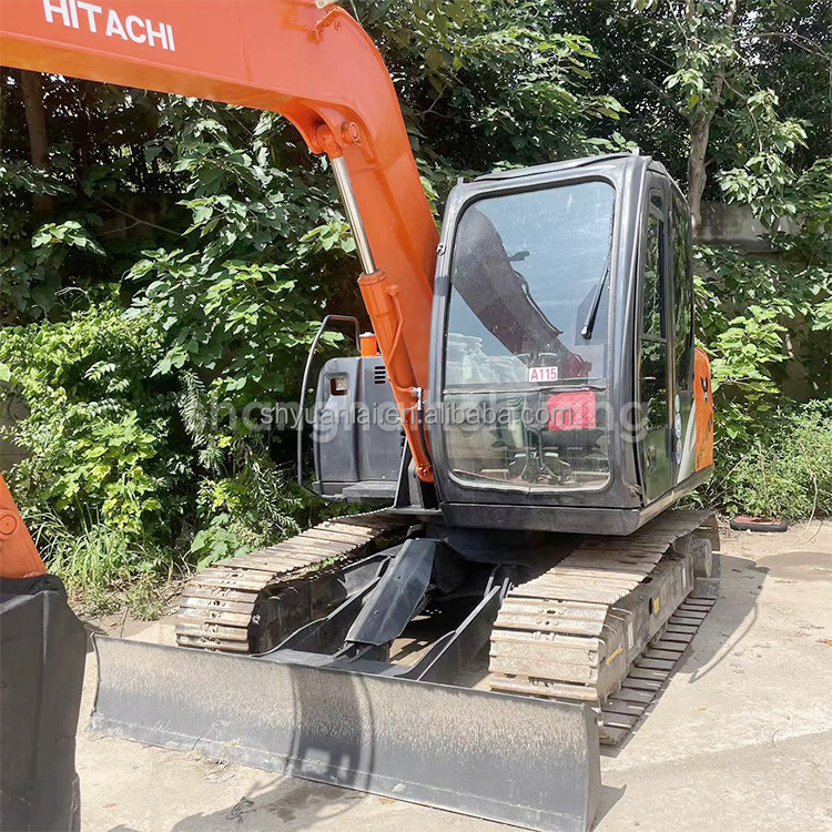 Low-Priced Second-Hand Hitachi Excavators with 7T Capacity and ISUZU Engine
