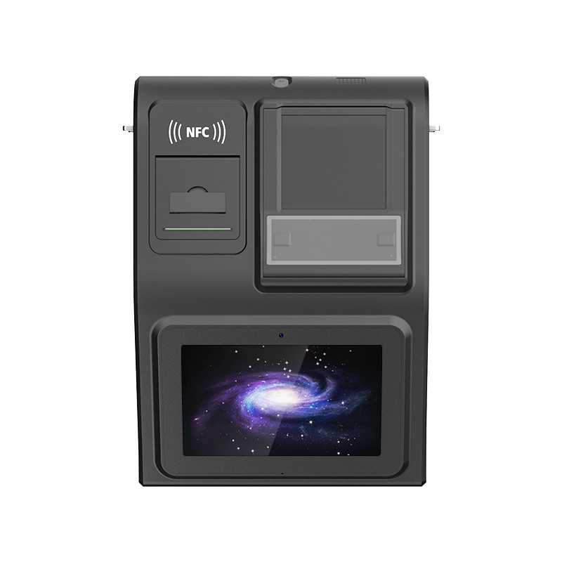 8 inch Mobile Biometric Device Handheld Terminal Optical Fignerprint Reader
