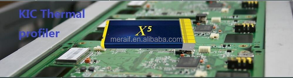 original new KIC X5 7CH thermal profiler for smt reflow oven Temperature Curve Tester online