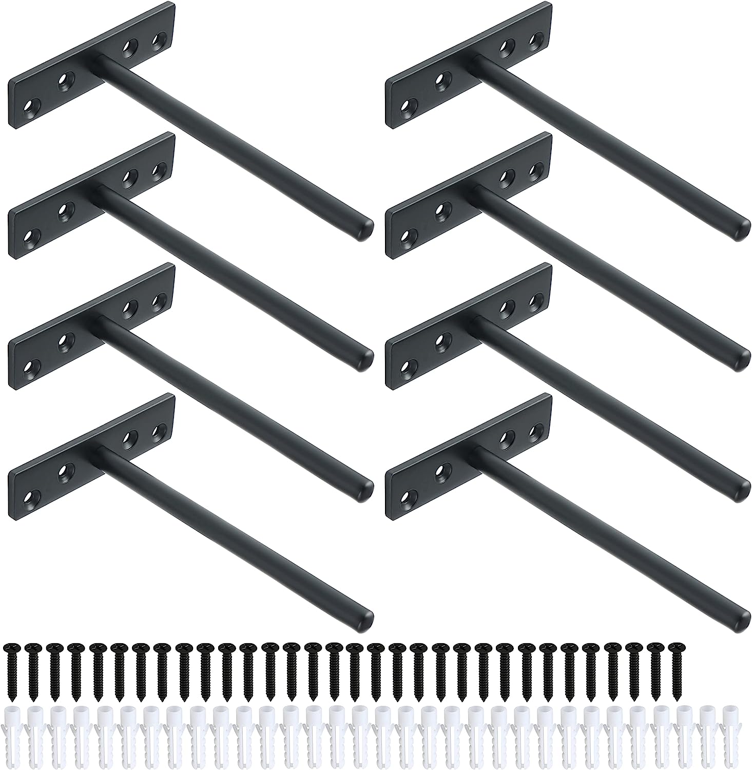 Securely Mount Floating Shelves with Stamping Process 1mm-5mm Thickness Wall Brackets