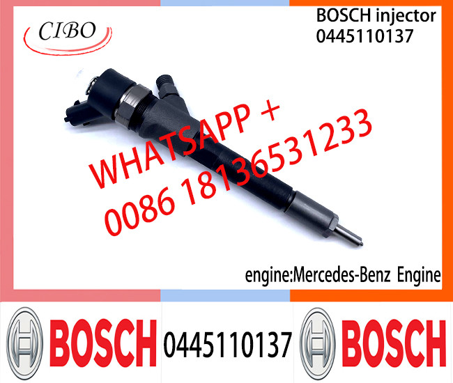 BOSCH Common Rail fuel Injector 0445110137 A6460700187 0445110138 for Mercedes-Benz 2.2CDi