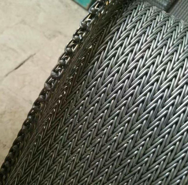 High Temperture Resistant Wire Mesh Conveyor Belt For Heat Treatment