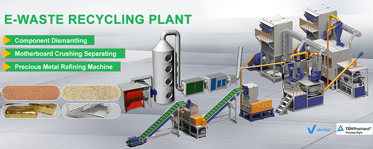 PCB Printed Circuit Board Recycling Machine For Computer TV Motherboard Mobile Phone
