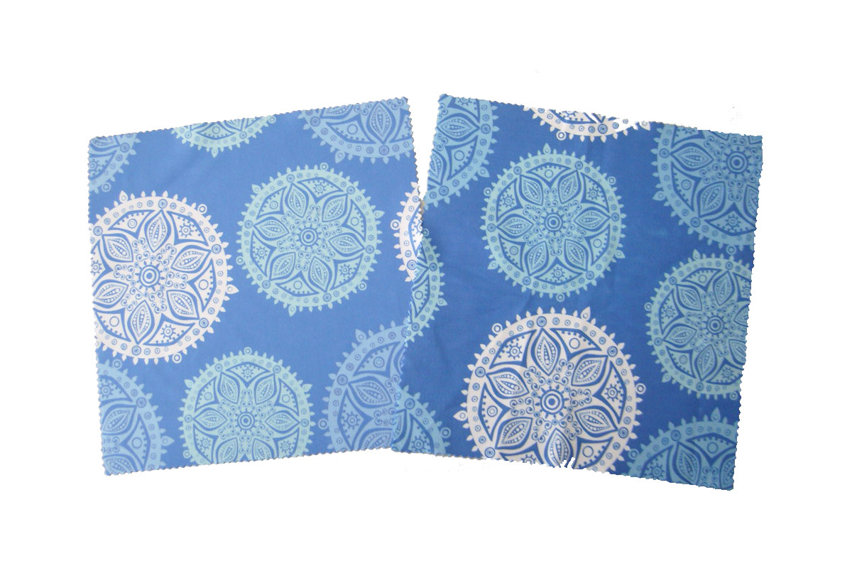 Special Pattern Microfiber Cleaning Cloth Custom Color / Size Microfiber Lens Cloth