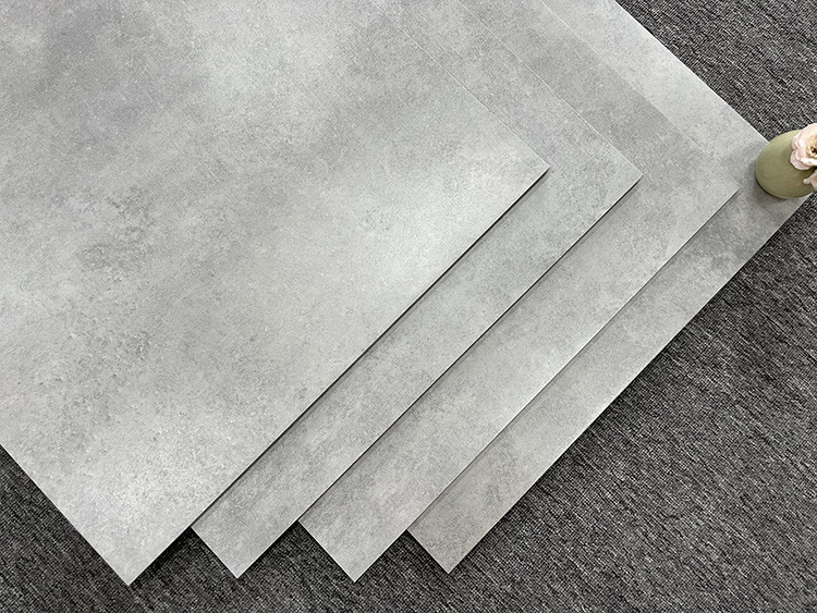 600*600 Rustic Floor Tiles Cement Concrete Look Anti Slip Acid-Resistant