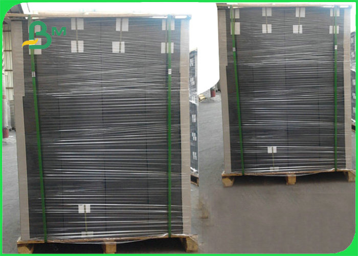 80gsm ~ 500gsm Black Core Paper For Playing Card Good Stiffness 70  x 100cm 