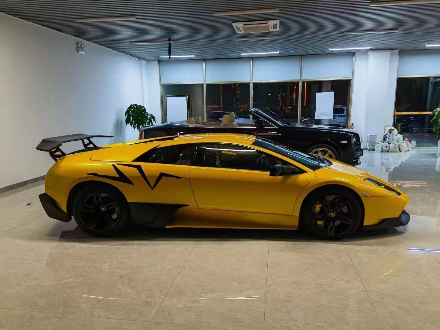 Carbon Fiber Lamborghini Murcielago Lp640 Body Kit LP670-Style Spoilers