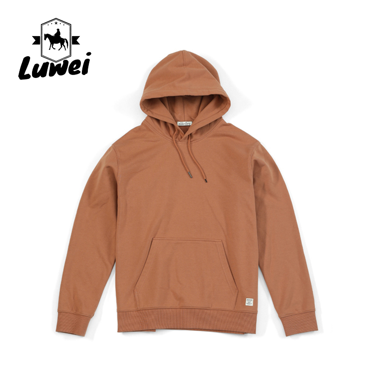 Texture Pullovers 360g Fabric Solid Custom Bluza Hooded Men Thick Basic Sweatshirts Quality Jogger Hoodies