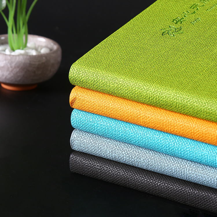 Hardcover Design Pu Leather Gift Suit Business Notebook with Customized Logo Acceptable