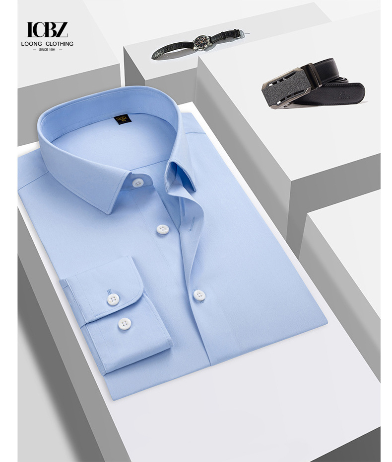 Metal Ball Collar Green Western Party Hoffman Men Dress Shirt Suit Cotton for Men