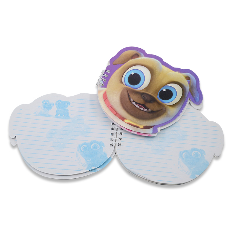 Elastic Kawaii Stationery Mini Notebook Cute Cartoon Dog Design 30 Sheets Inner Pages