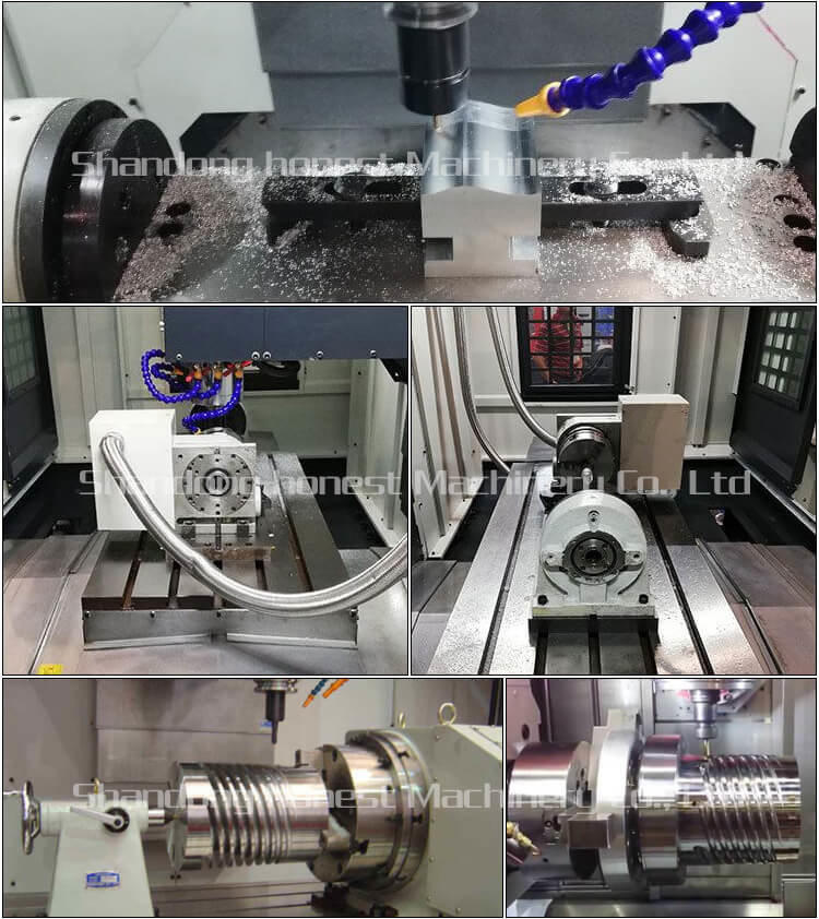 china 4 axis Vertical Machining Center vmc966 cnc milling machine for metal