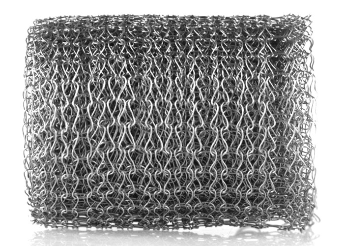 Metal Knitted Wire Mesh Co Knit Stainless Steel 316L And PTFE Fiber