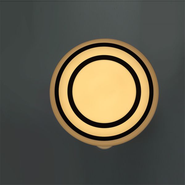 Tuya Smart Control LED Ceiling Lamp D:660mm with RGB Lighting Strip Backlight