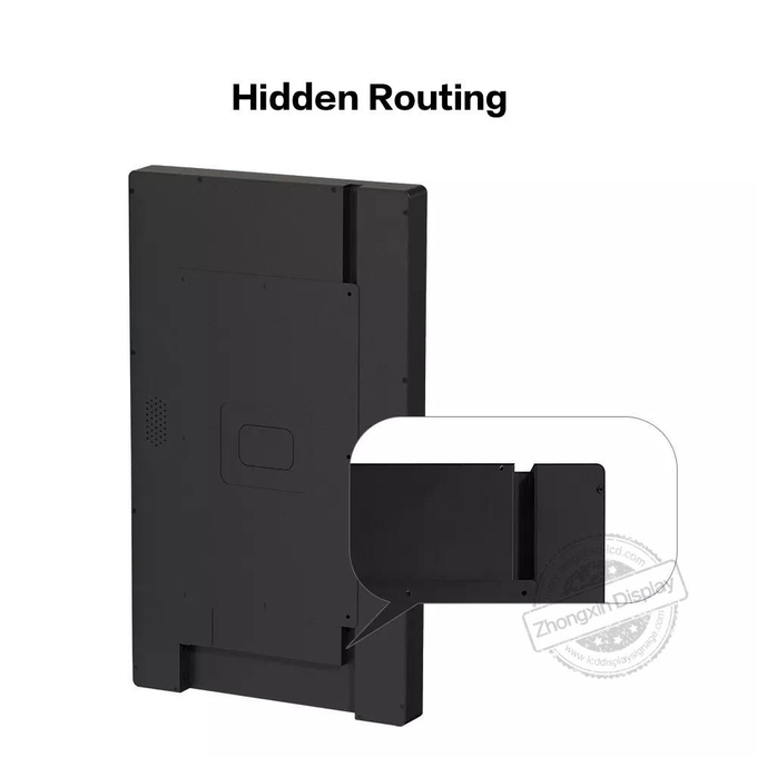 Vertical Mount LCD Digital Multimedia Display With 43'' Panel Digital Picture Display Wifi Indoor Advertising