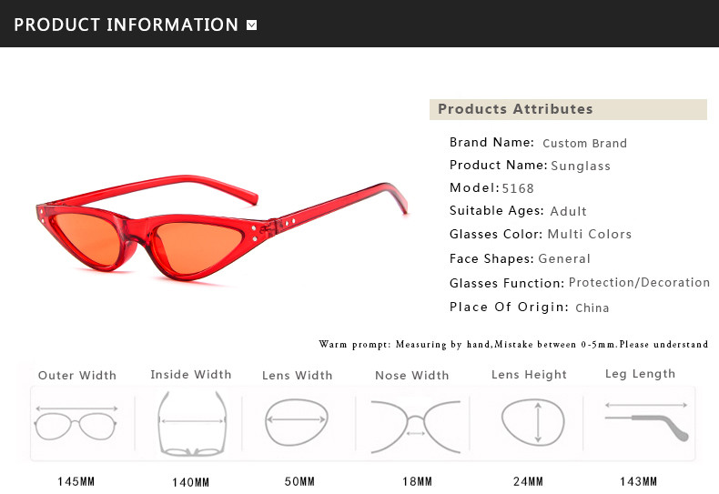 Retro Small Petals Drips Design Small Cat Eye Sunglasses Designer Sunnies Fun Glasses