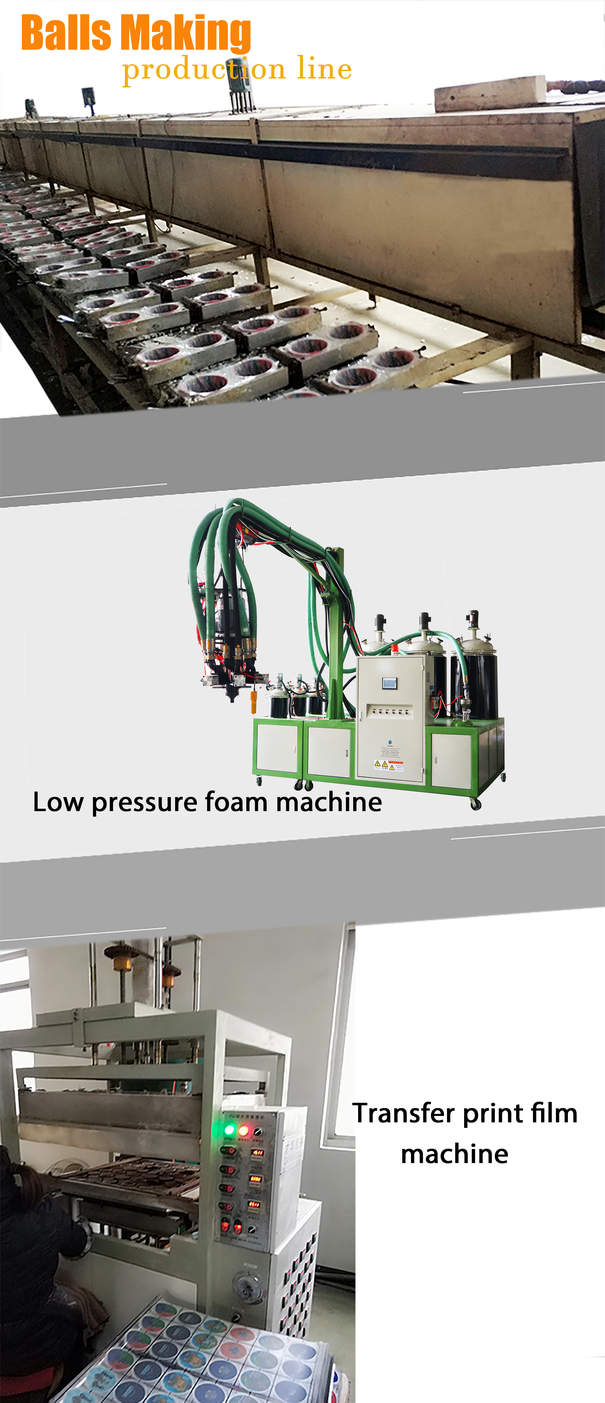 Soft Toy Balls 5000rpm Polyurethane Foam Production Line