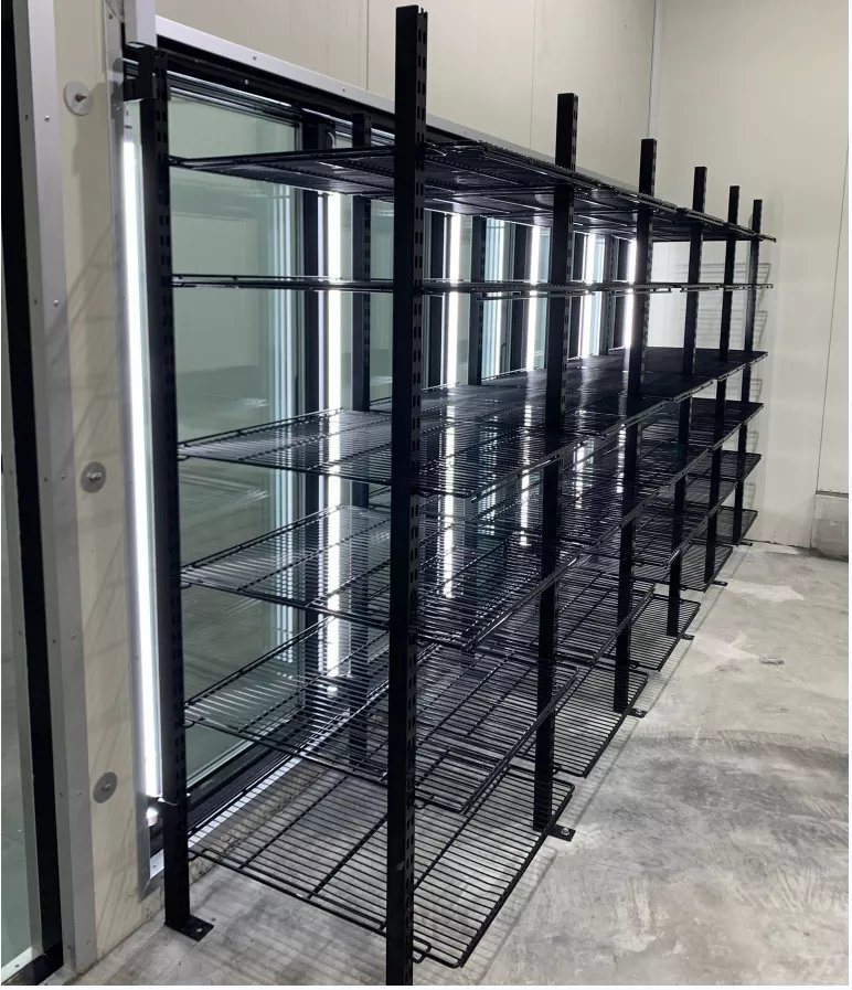 Display Walk in Cooler Beer Cave and Freezer Combo with Glass Door