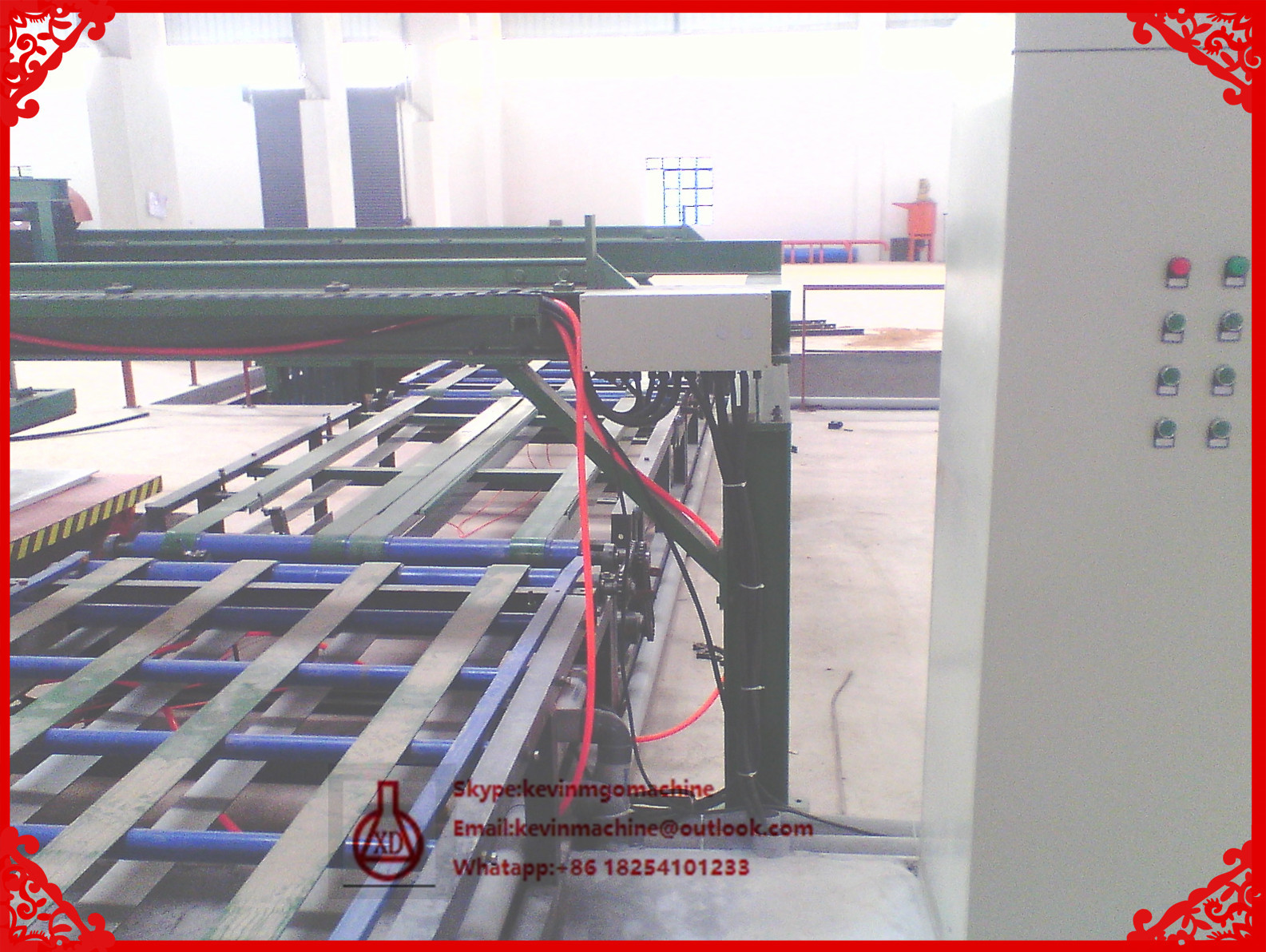 Dual Channel Roll Style System Board Making Machine for 2 - 60mm Thickness Mgo Board