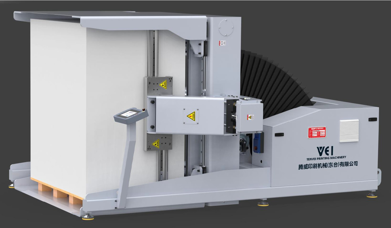 800*1200mm Paper Pile Turner Machine 40KPA Suction Pressure