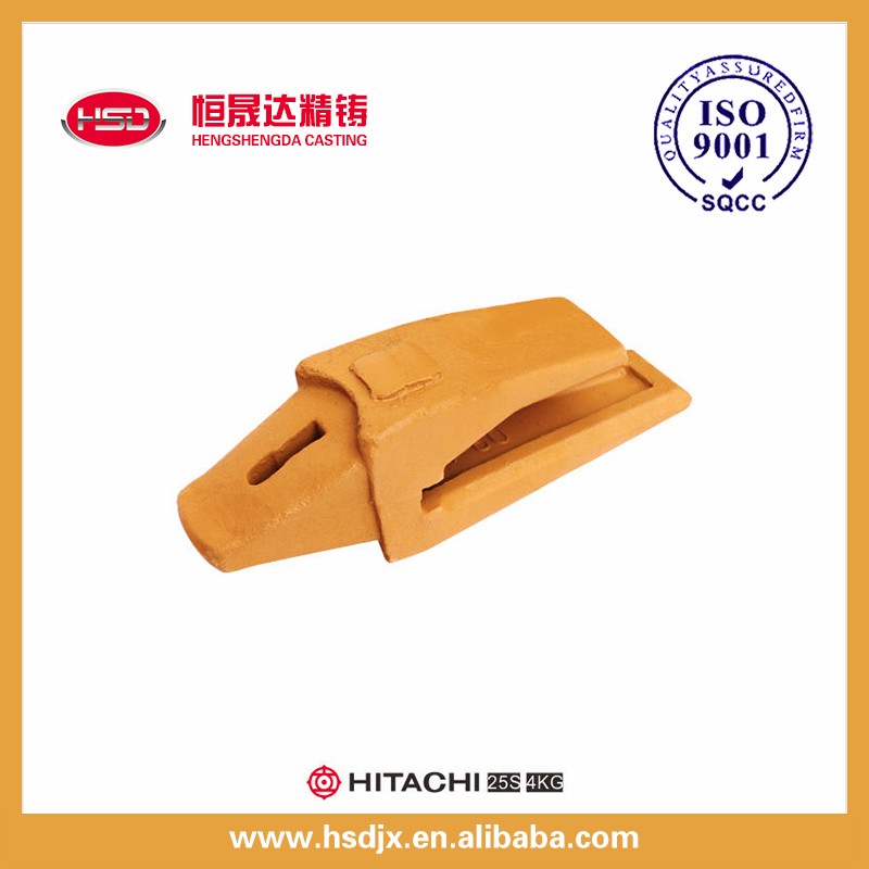 EX210 Hengshengda Bucket Tooth Steel Casting Excavator Part Rock Bucket Teeth for Earth MovingTB00705