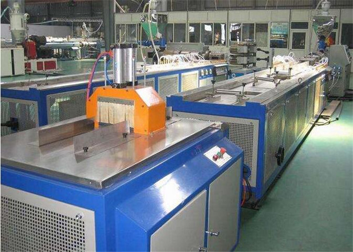 Fully Automatic Double Screw Plastic Profile Extrusion Machine 150kg/H