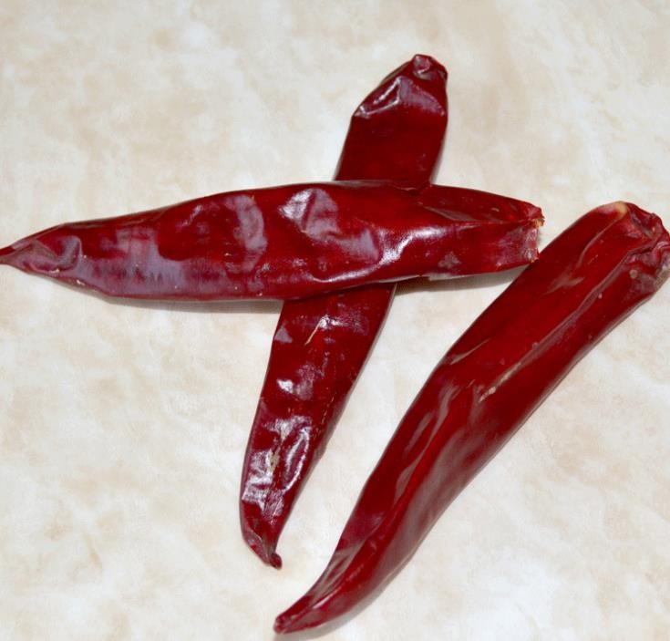 Medium Hot Dried Guajillo Chili 12% Moisture Red Chile Peppers 10000SHU