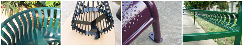 E Coating Metal Outdoor Bollard , Foldable Collapsible Parking Bollard