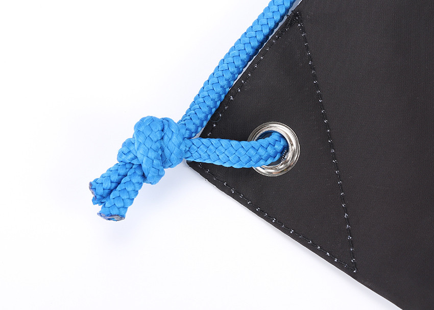 Sublimation Printed Pull String Bag , Gym Custom Size String Sports Bag