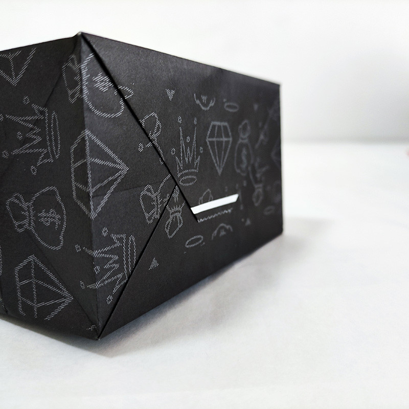 Eco-Friendly Unique Custom Logo Printed Kraft Paper Bag For Food Packaging