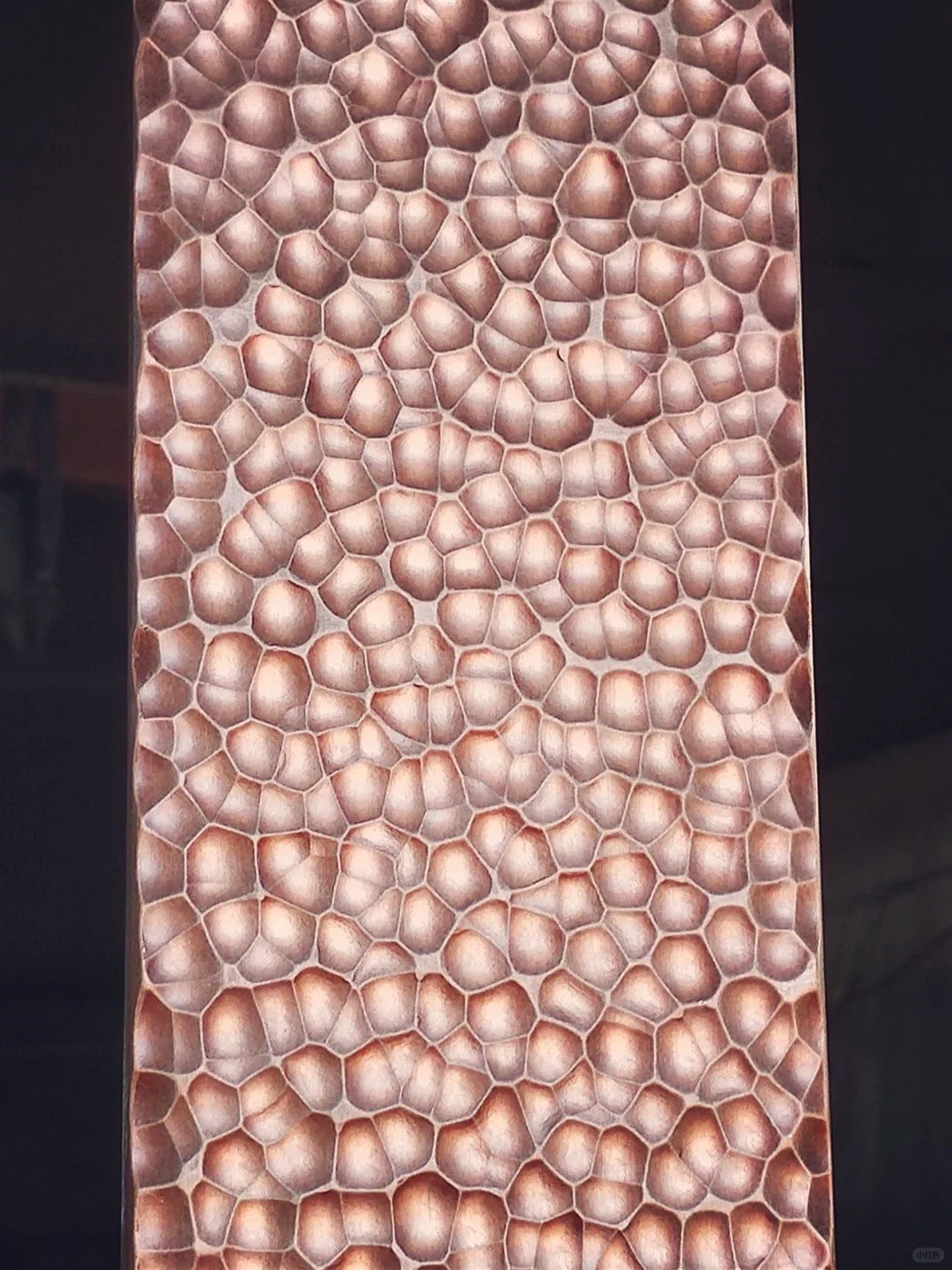Latest Design Handmade Custom Wall Decorative Metal Plates 304 Stainless Steel Hammered Honeycomb Metal Sheet