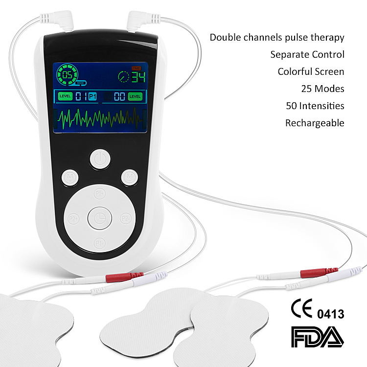 Wireless Portable Tens Machine Stimulator Physiotherapy Pain Relief Machine