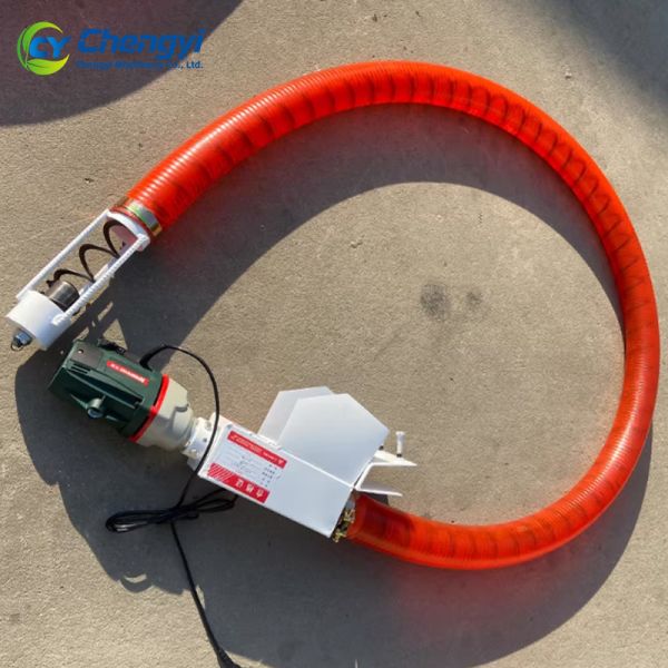 High Torque Portable Flexible Screw Conveyor Corrosion Resistant For Grain Suction
