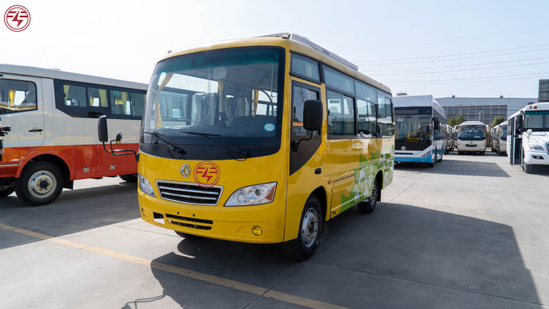 26-50seat Luxury Coach Buses With ABS for Inter City Transportation 73kw Engine Power