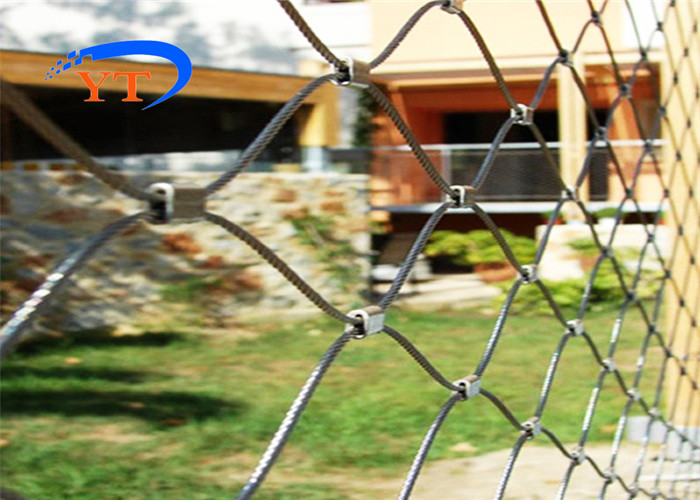 Diamond Inox Balustrade Cable Mesh Stair Railing Flexible Stainless Steel Mesh