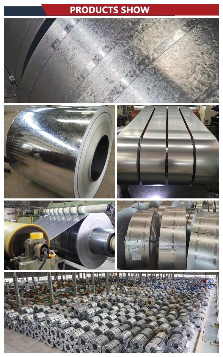 High Quality Q345 Q235 Galvanized Steel Coil 0.5mm 1mm 2mm Thickness For Industry
