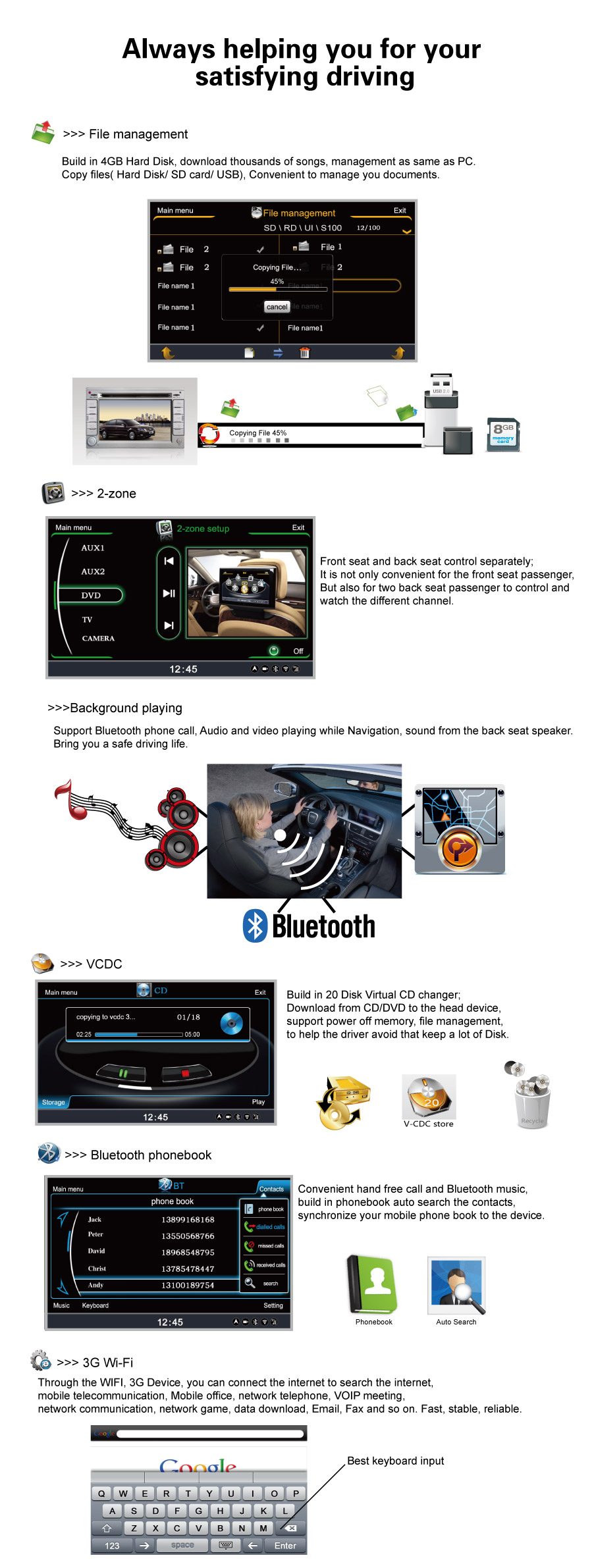 Ouchuangbo special car multimedia for VW Santana 2013 newest design OCB-243
