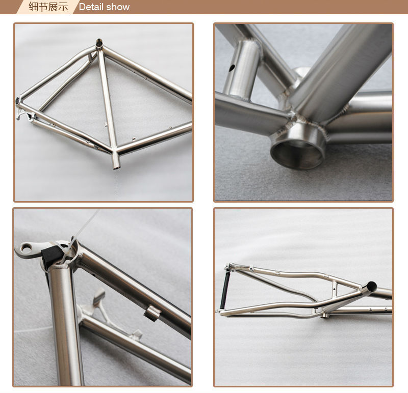 moots titanium cyclocross bicycle frame