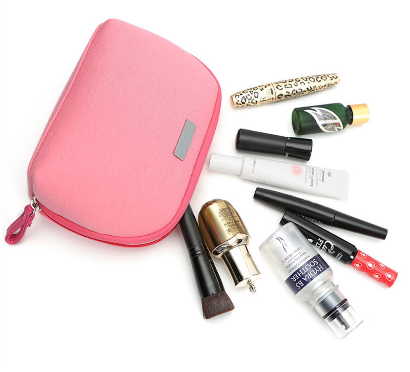 Zipper Portable Waterproof Small Gift Neoprene Cosmetic Bag